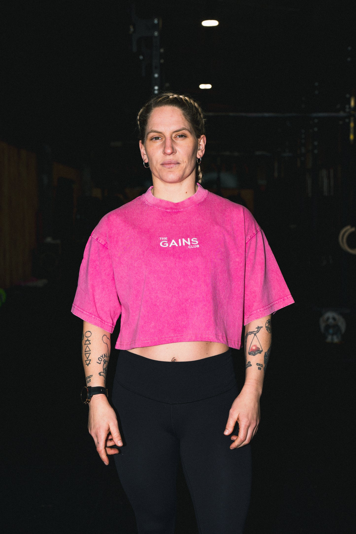 Oversized CJC Underground Crop Top