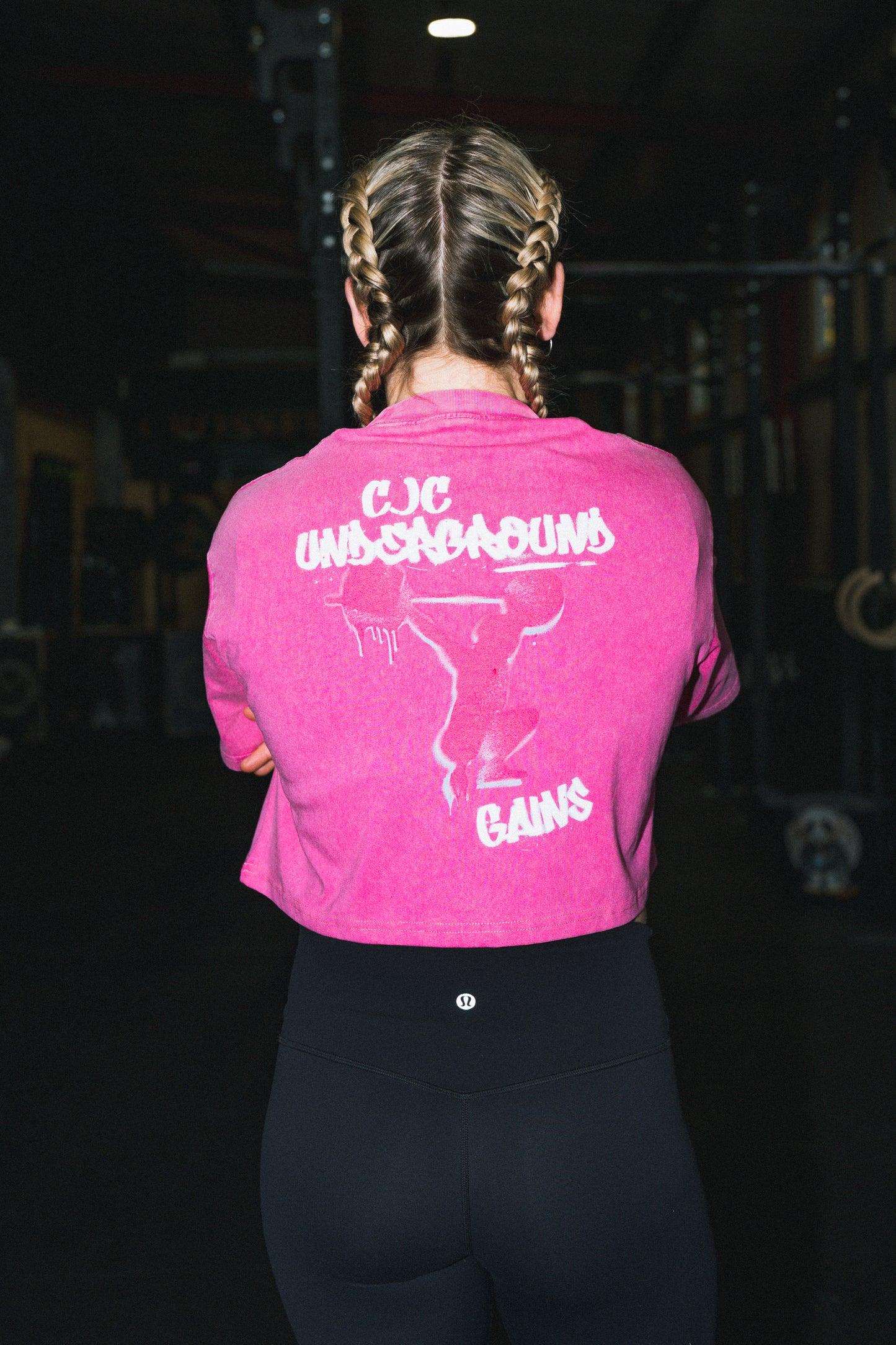 Oversized CJC Underground Crop Top