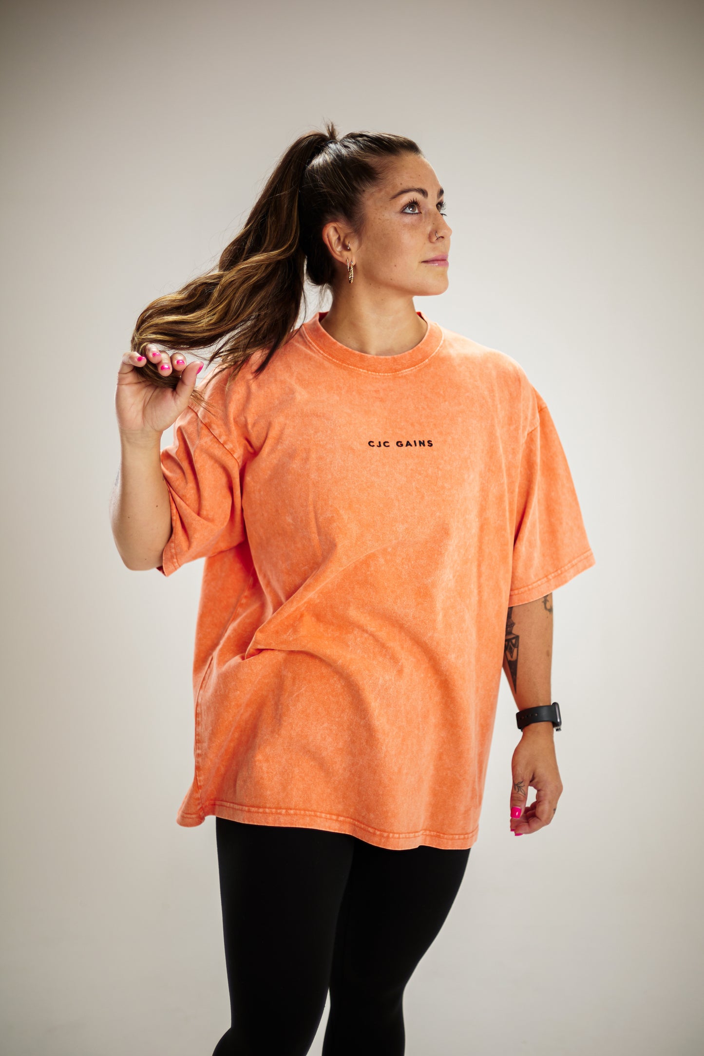 Oversized Acid Wash T-shirt
