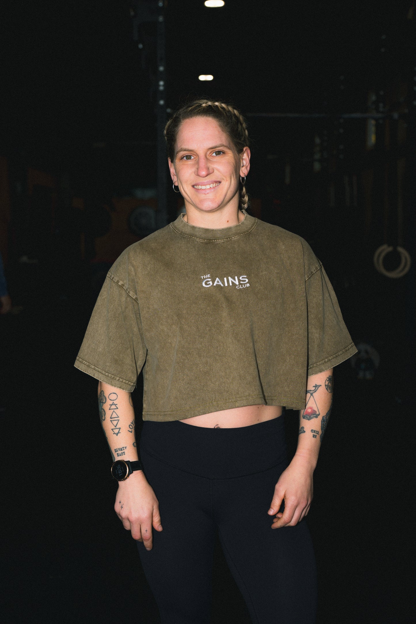 Oversized CJC Underground Crop Top