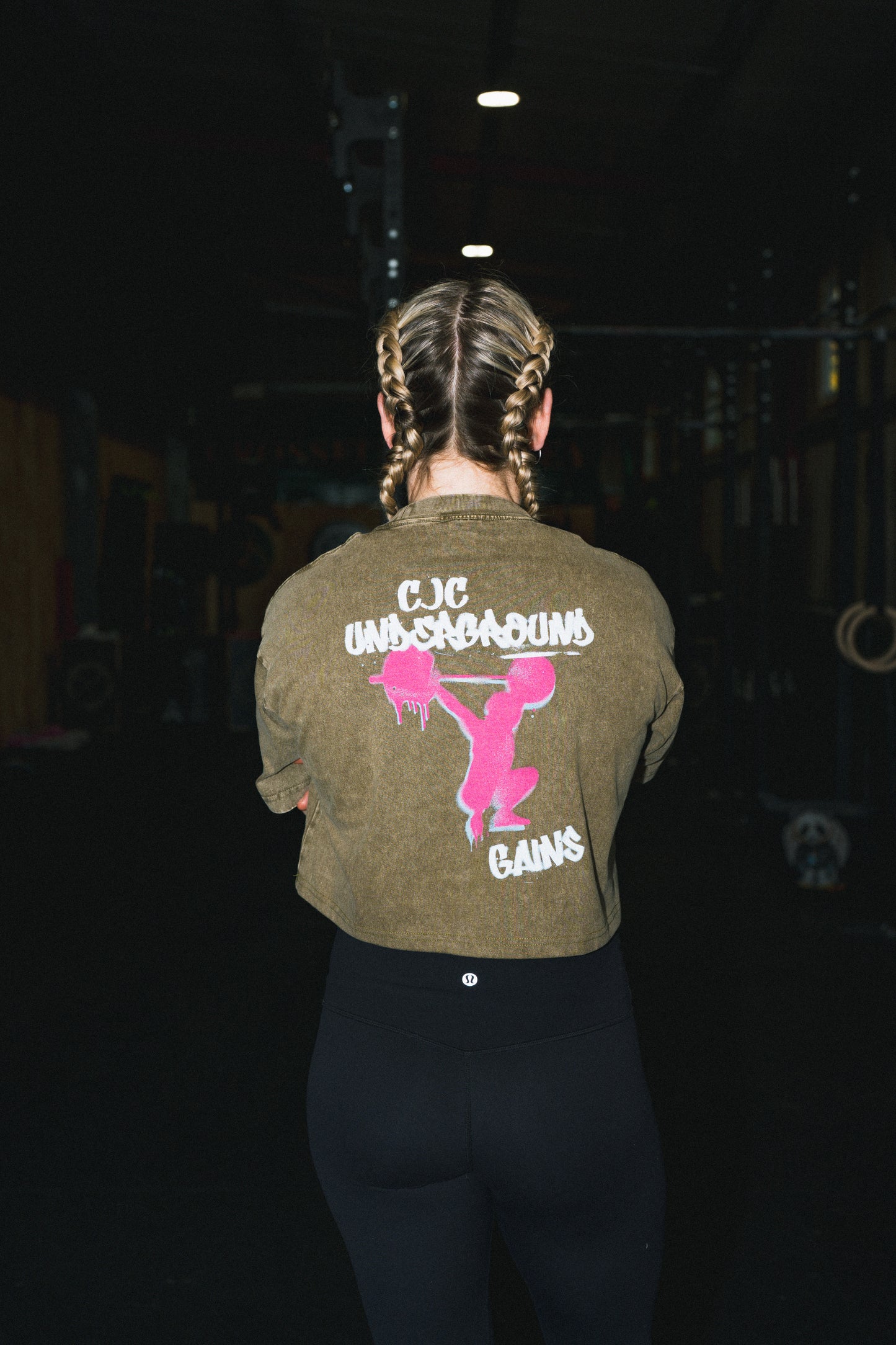 Oversized CJC Underground Crop Top