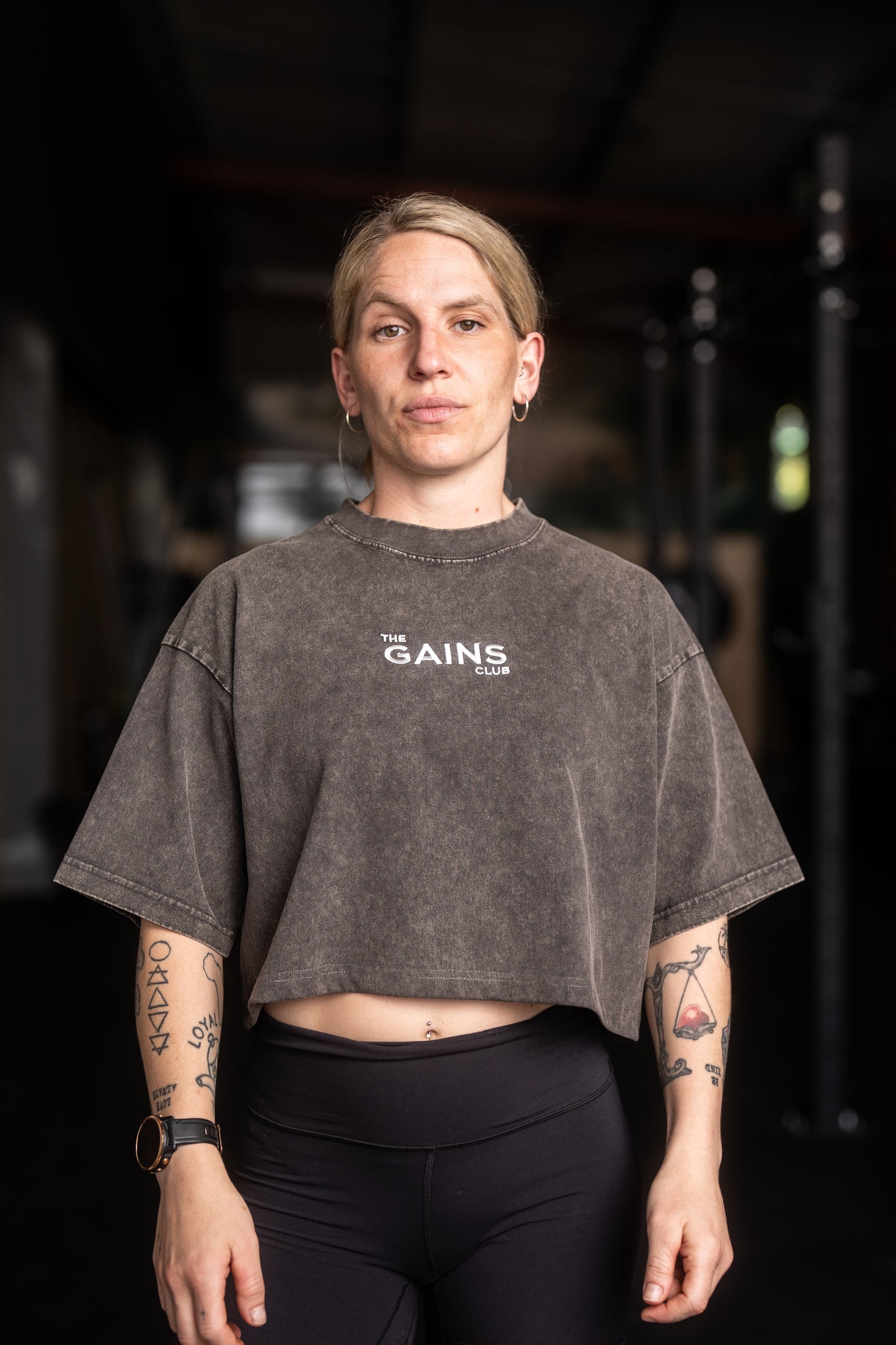 The Gains Club Crop top