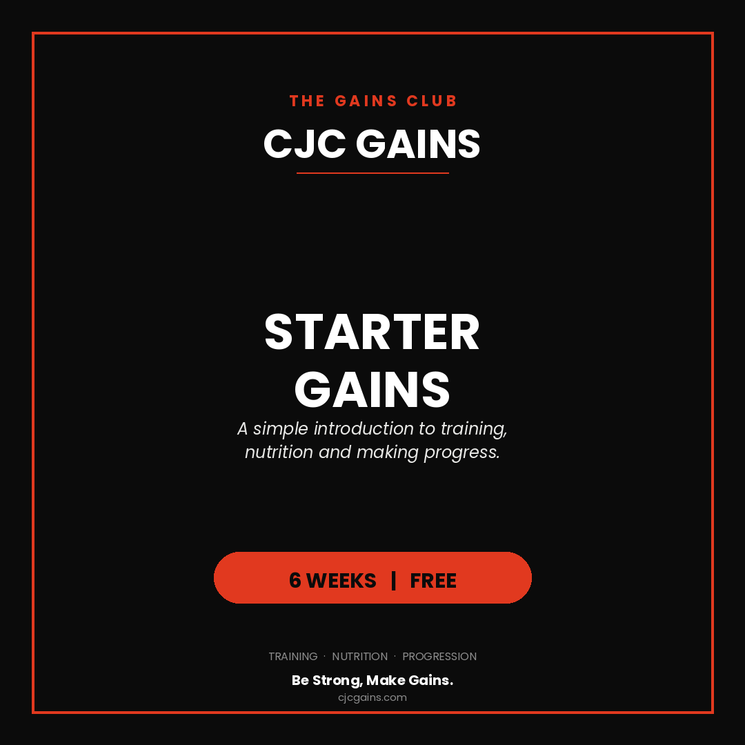Starter Gains Package