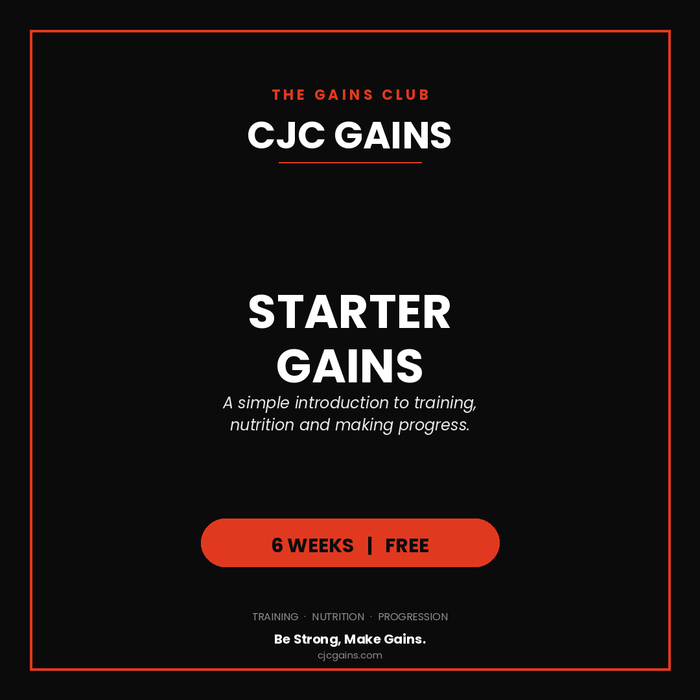 FREE - Starter Gains Package