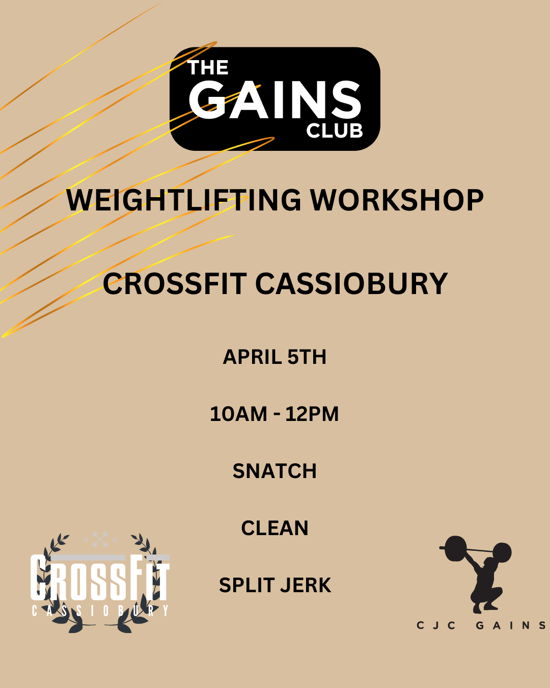 CrossFit Cassiobury Weightlifting Workshop