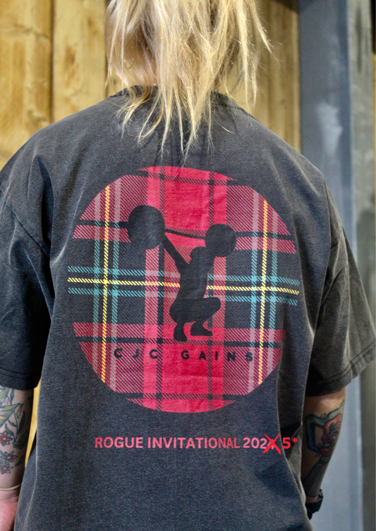 Rogue Tartan Oversized T-shirt